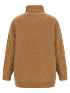 Beige Wool Cardigan