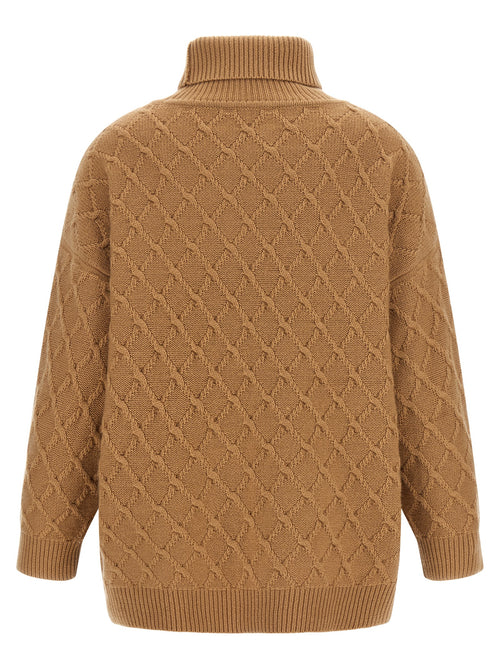 Beige Wool Cardigan