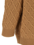 Beige Wool Cardigan