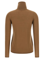 Beige Virgin Wool Sweater