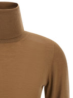 Beige Virgin Wool Sweater