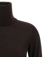 Brown Virgin Wool Cardigan