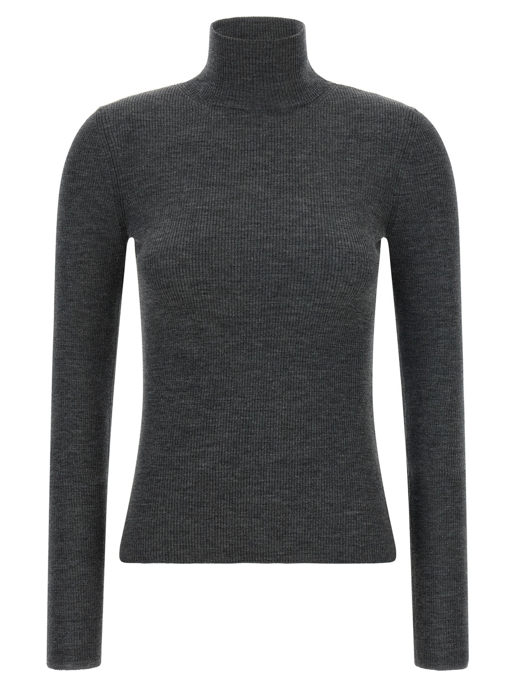 Grey Virgin Wool Sweater