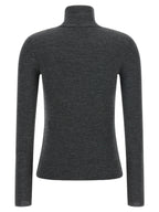 Grey Virgin Wool Sweater
