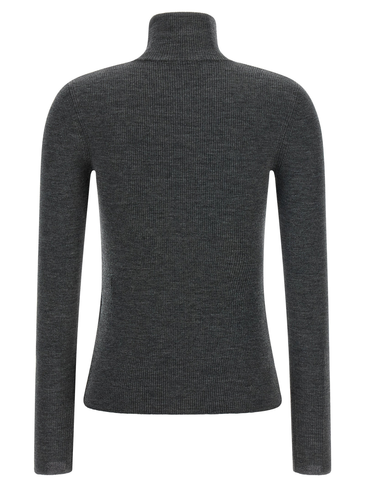 Grey Virgin Wool Sweater