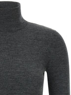 Grey Virgin Wool Sweater
