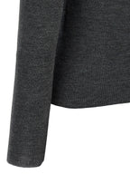 Grey Virgin Wool Sweater