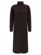 Brown Wool Dress