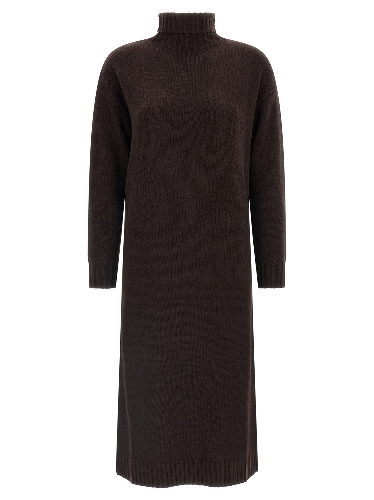 Brown Wool Dress