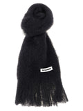 Black Mohair Scarf