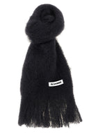 Black Mohair Scarf