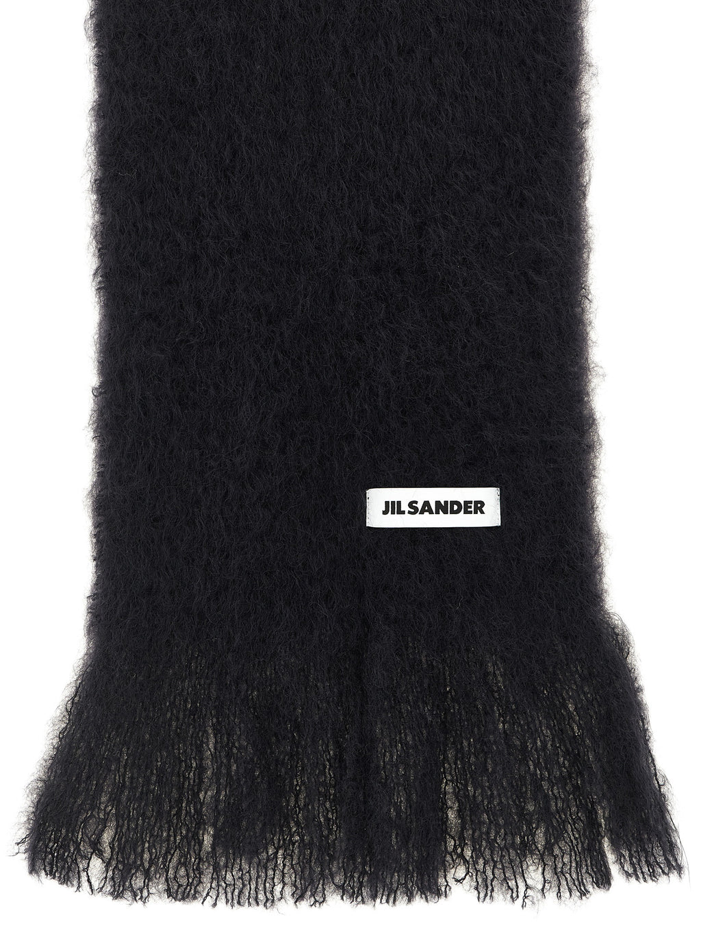 Black Mohair Scarf