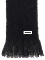Black Mohair Scarf