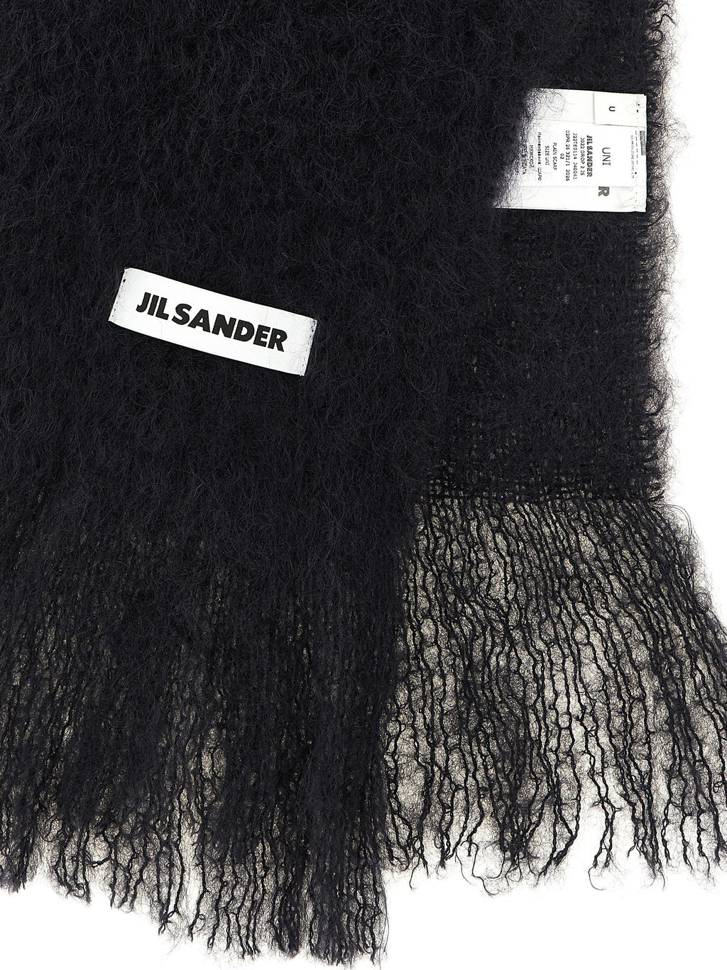 Black Mohair Scarf