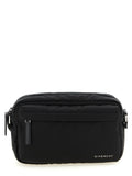 Black Polyamide Crossbody Bag