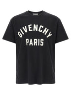 White and Black Cotton T-Shirt