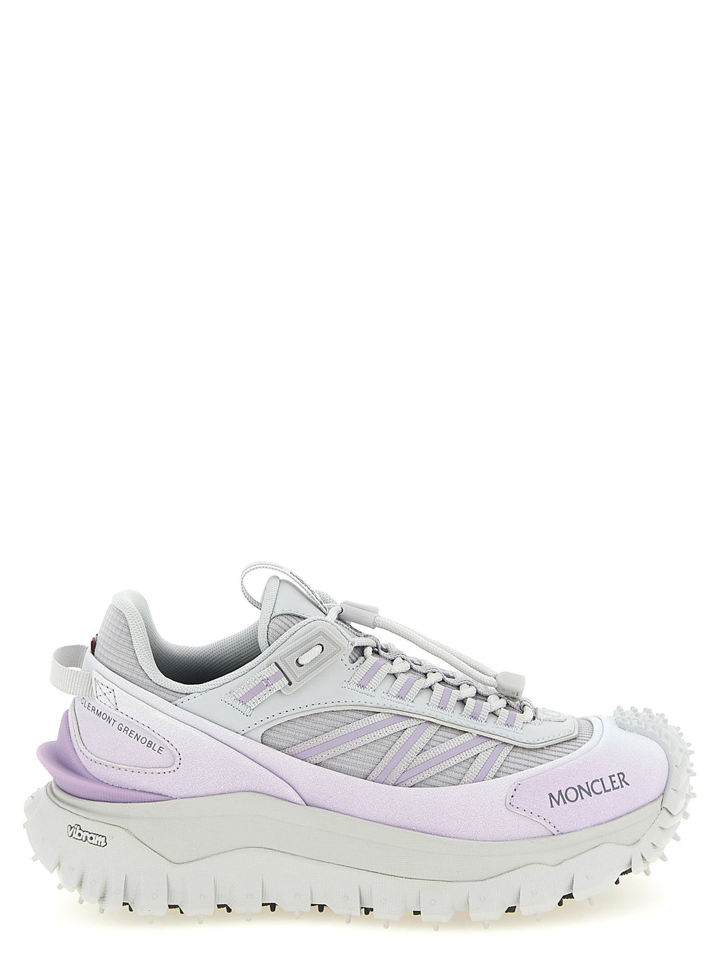 Purple Polyester Sneakers
