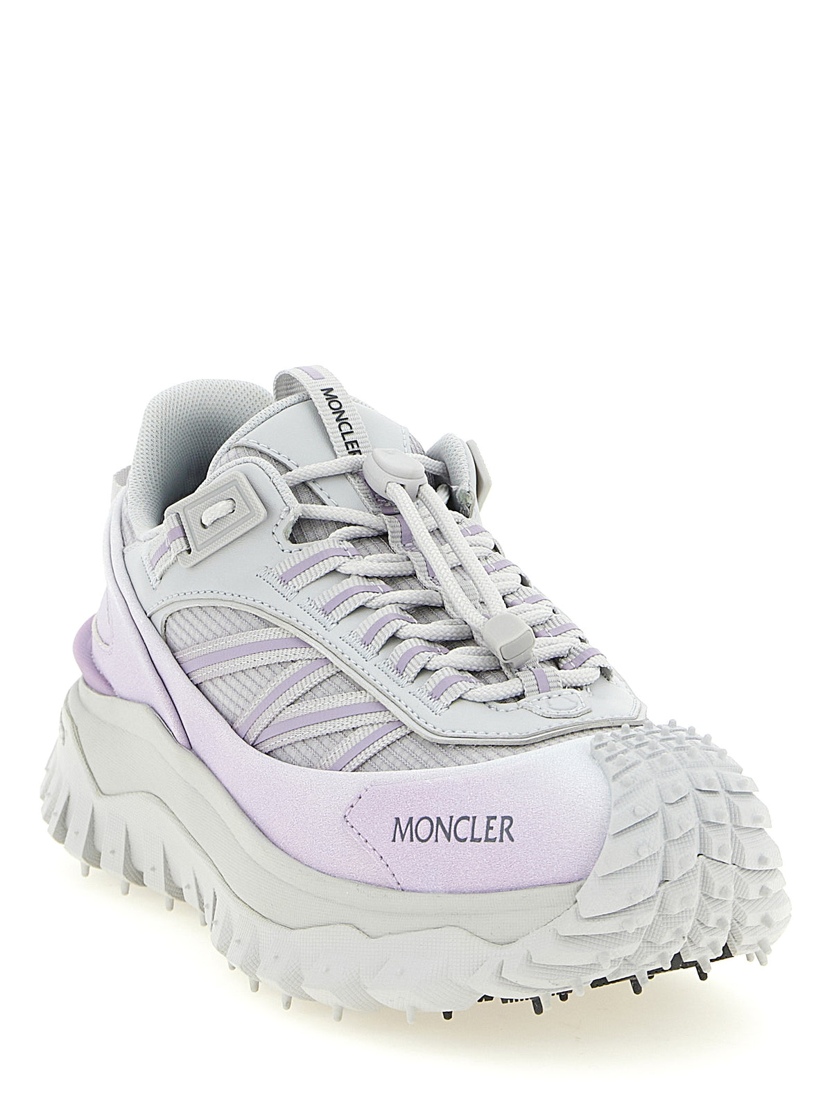 Purple Polyester Sneakers