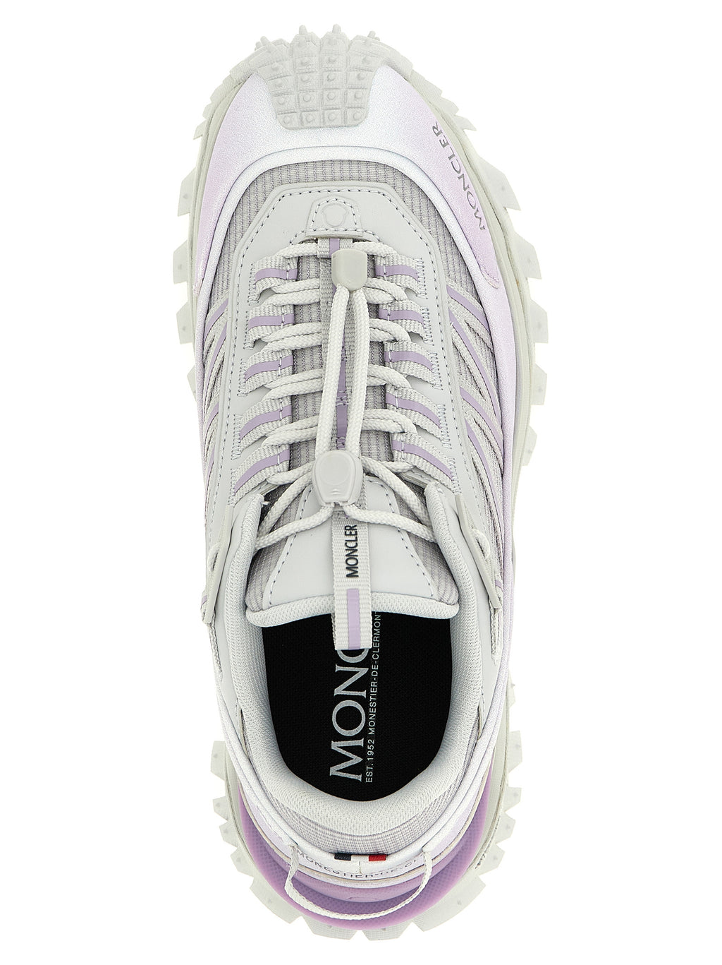 Purple Polyester Sneakers