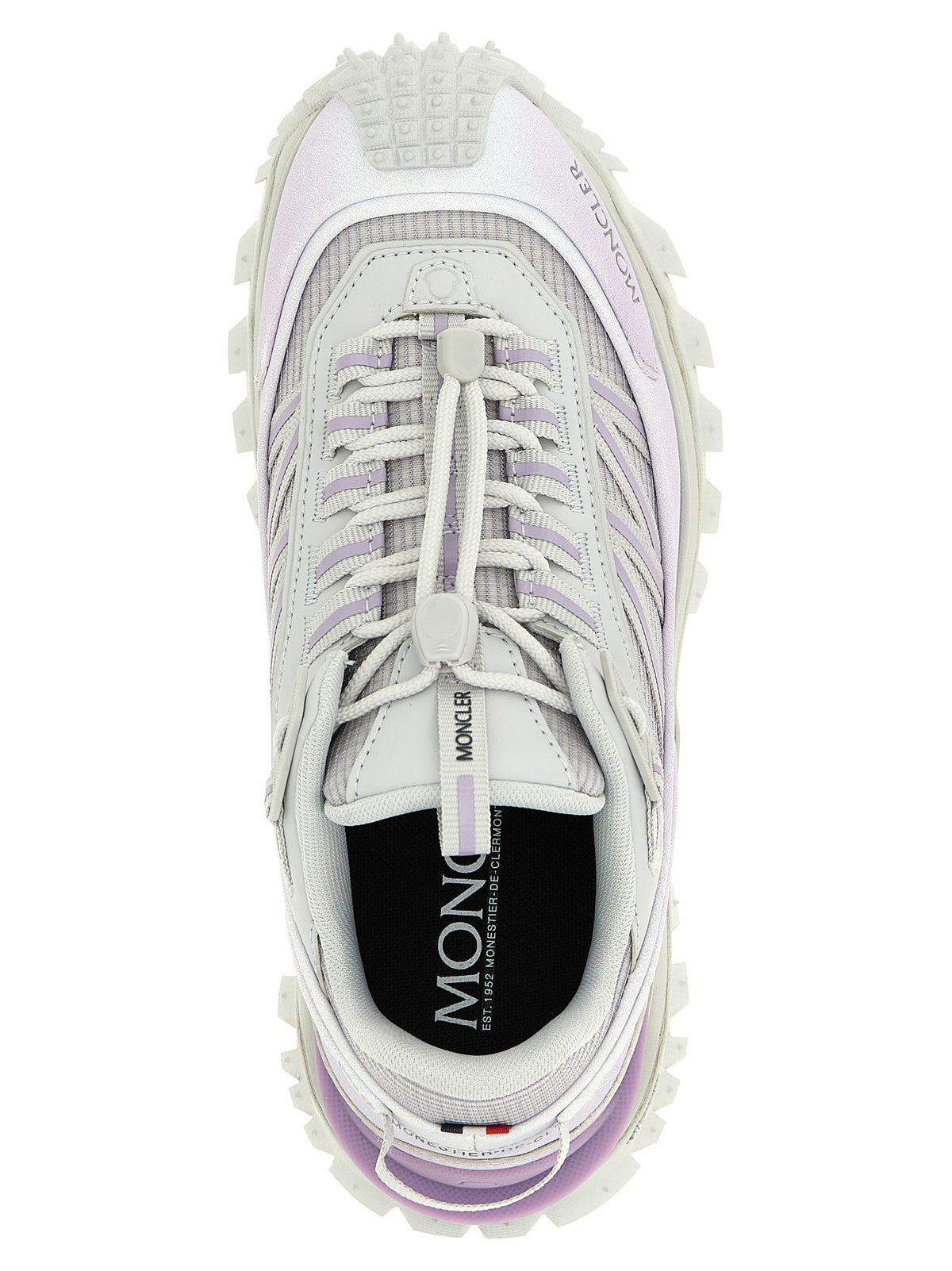 Purple Polyester Sneakers