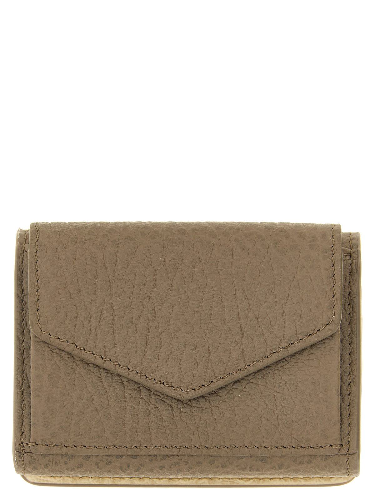 Leather Wallet – Grey