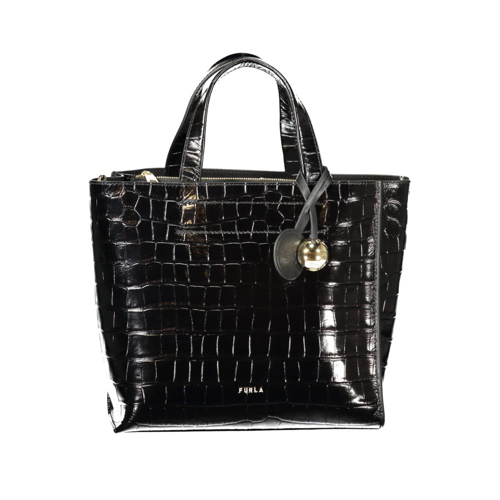 Black Leather Handbag