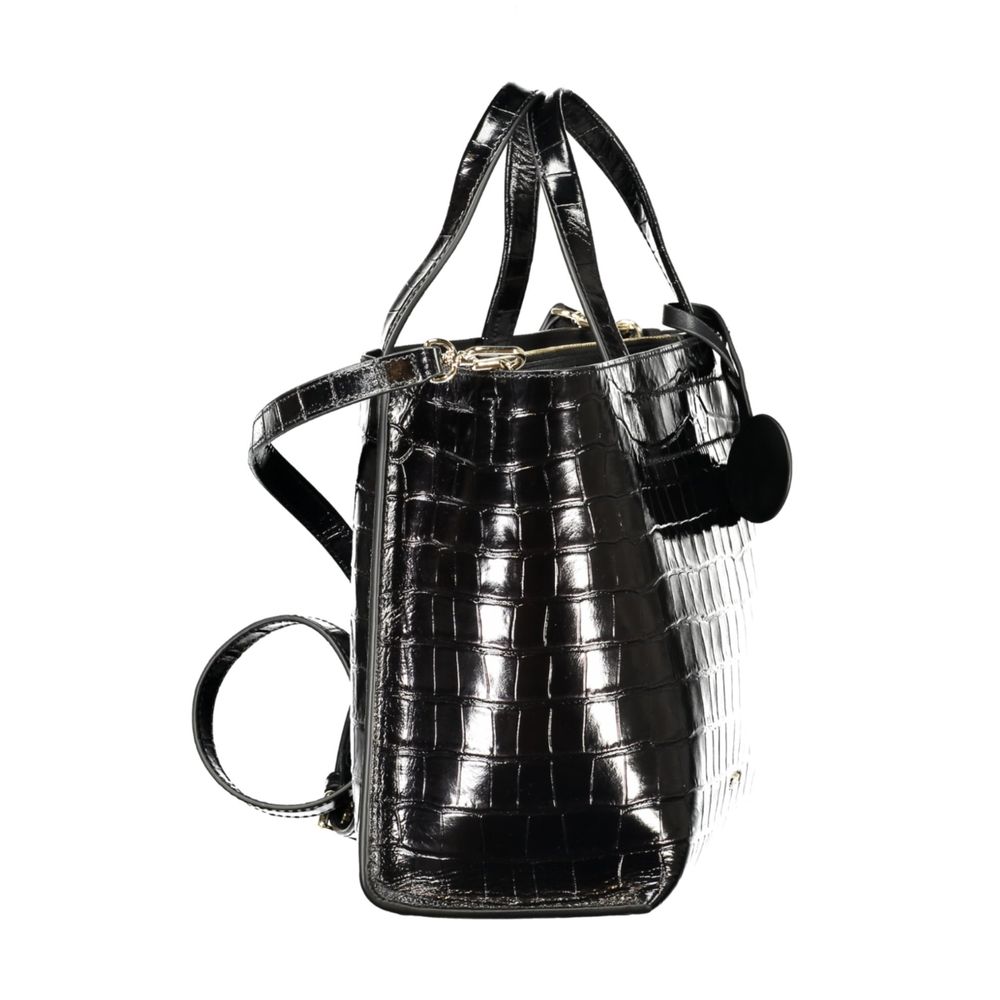 Black Leather Handbag