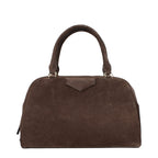 Brown Suede Handbag