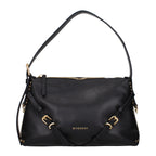 Black Leather Shoulder Bag