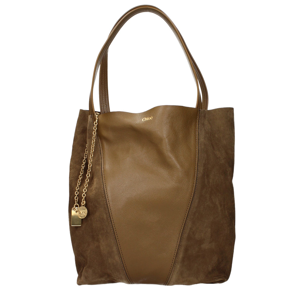 Brown Suede Shoulder Bag