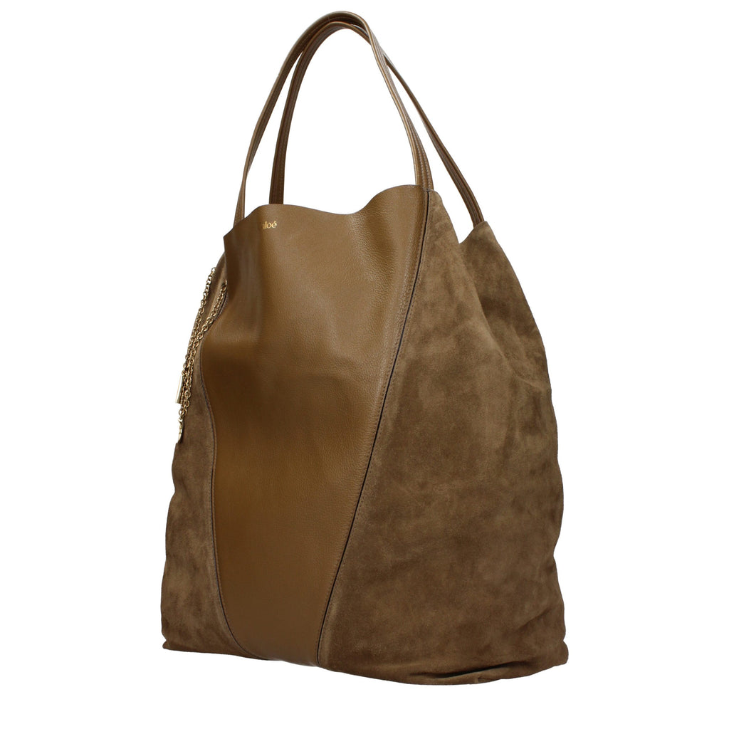 Brown Suede Shoulder Bag