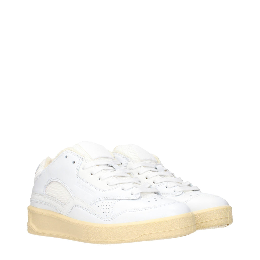 White Leather Sneakers