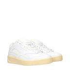 White Leather Sneakers