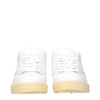 White Leather Sneakers