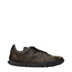 Black Leather Sneakers