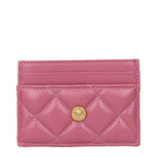 Pink Leather Document Holder