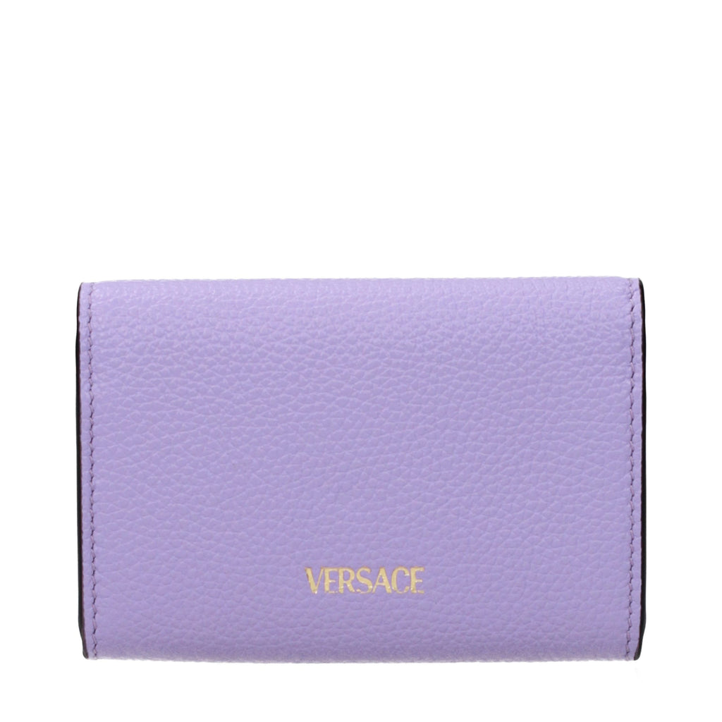 Leather Wallet – Purple