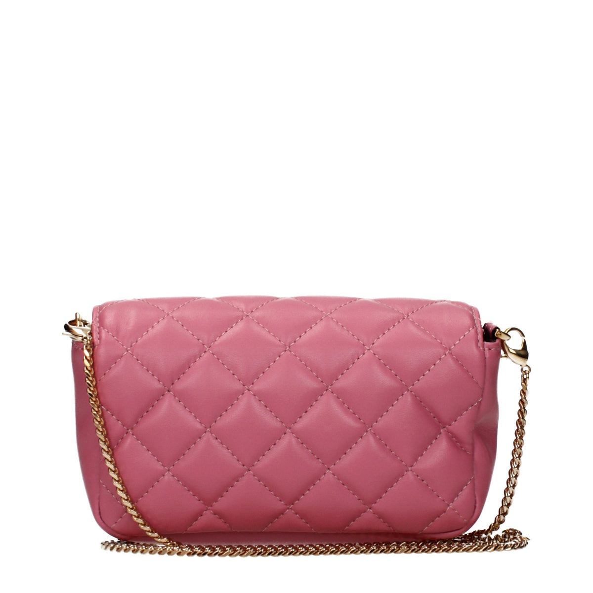 Leather Crossbody Bag – Pink