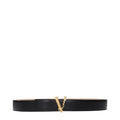 Black Leather Belt