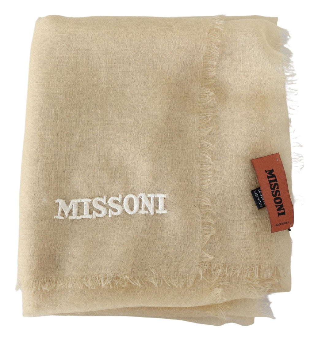 Cashmere Scarf – Beige