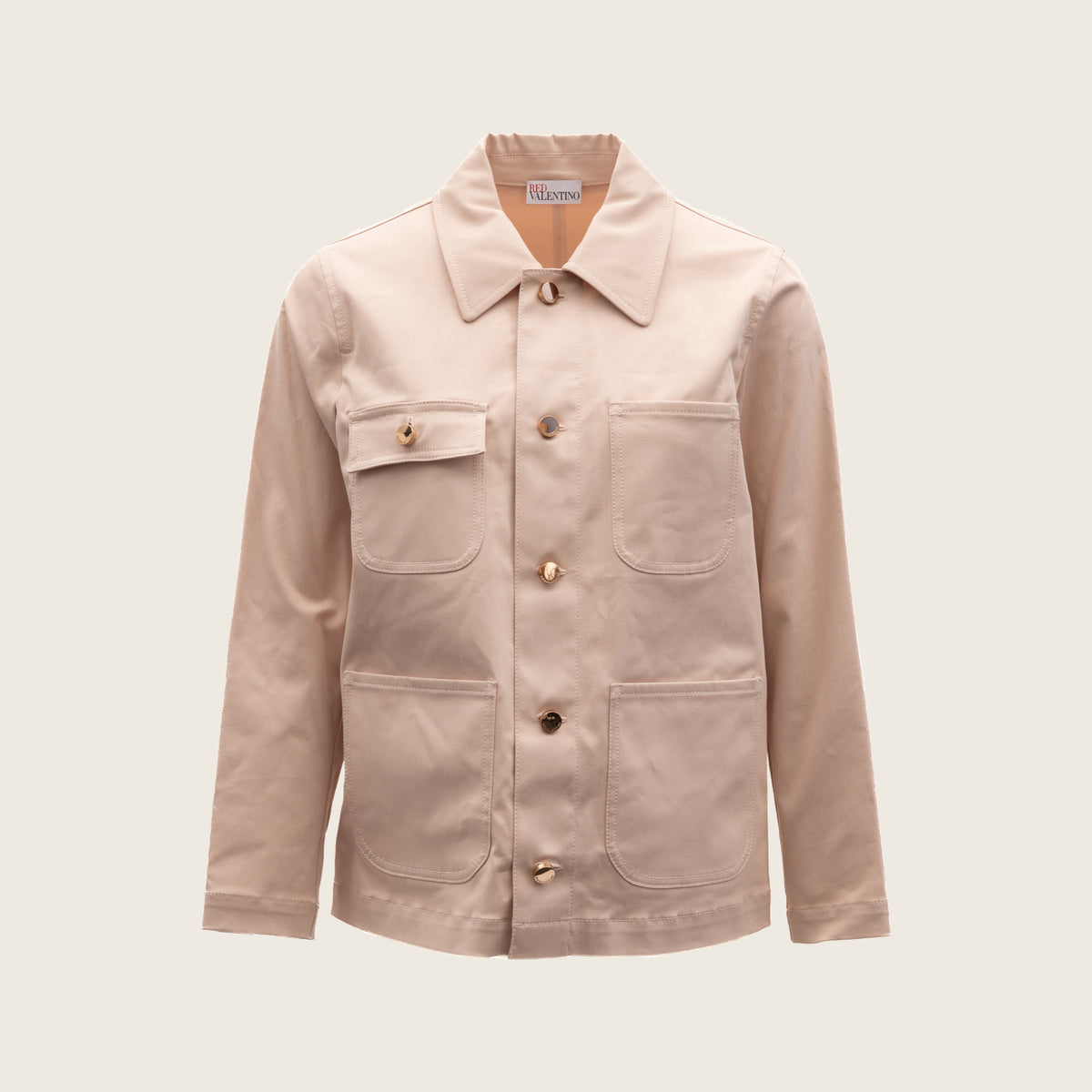 Denim Jacket – Beige