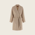 Beige Wool Coat