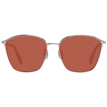 Lunettes de soleil Max Mara en métal or rose
