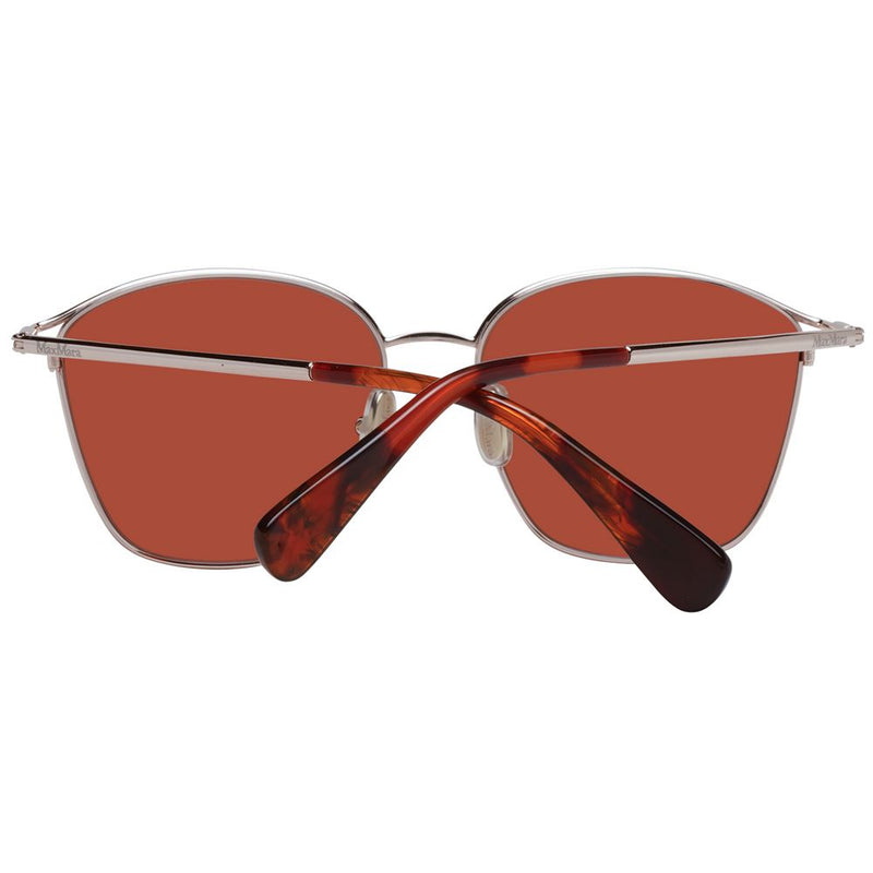 Max Mara Metal Sunglasses in Rose Gold