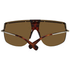 Lunettes de soleil métalliques Max Mara dorées