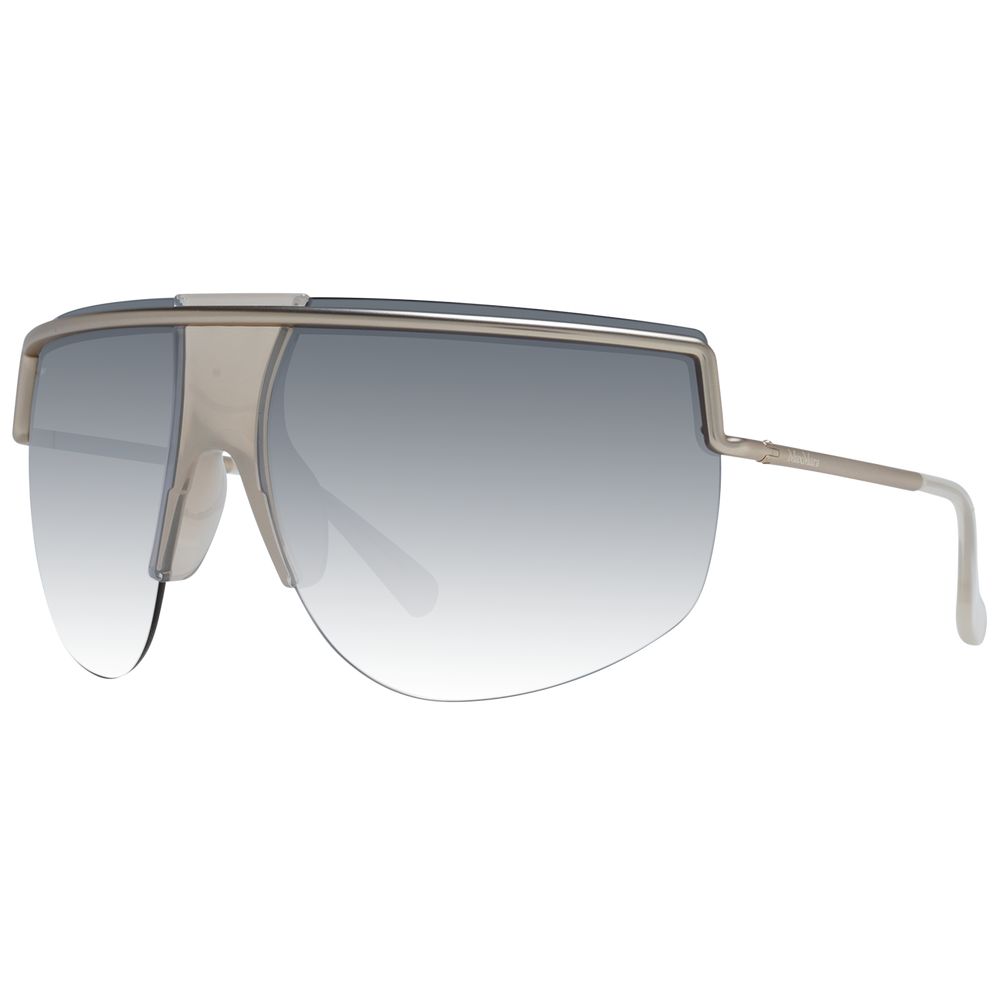 Lunettes de soleil Max Mara en métal couleur argent