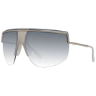 Lunettes de soleil Max Mara en métal couleur argent