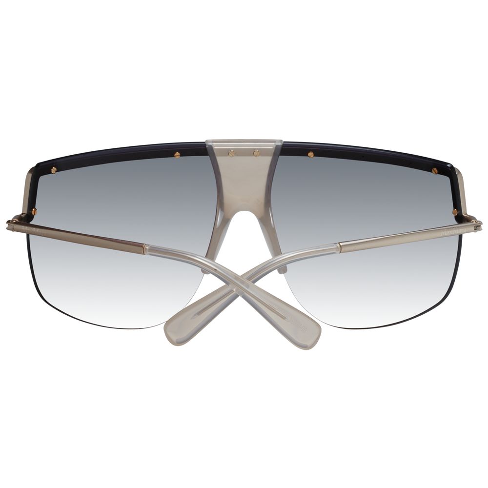 Lunettes de soleil Max Mara en métal couleur argent