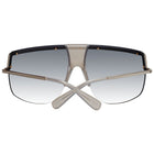 Lunettes de soleil Max Mara en métal couleur argent