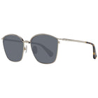 Lunettes de soleil métalliques Max Mara dorées